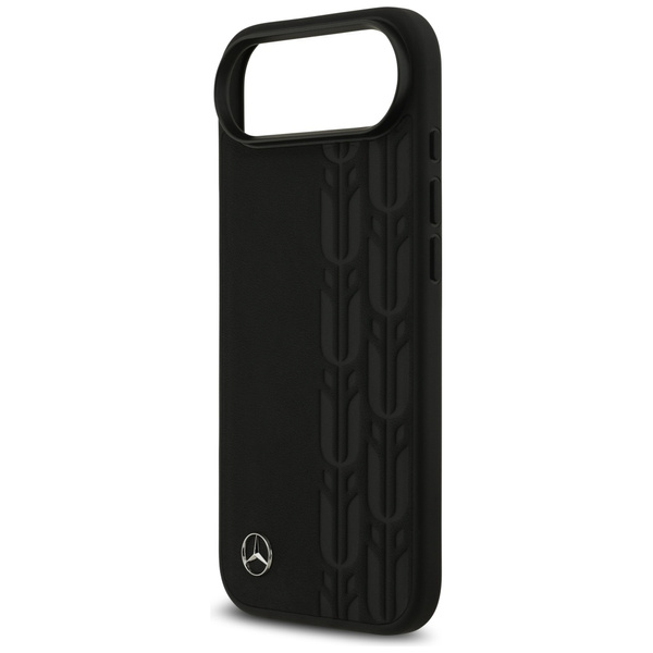Etui Mercedes Leather Laurel Leaves      MagSafe do iPhone Air czarny