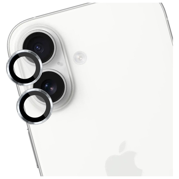 Ochrona na obiektyw aparatu 3MK Lens     Protection Pro do Apple iPhone 17 srebrny