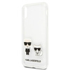 KARL LAGERFELD KLHCI65CKTR IPHONE XS MAX HARDCASE TRANSPARENT KARL & CHOUPETTE