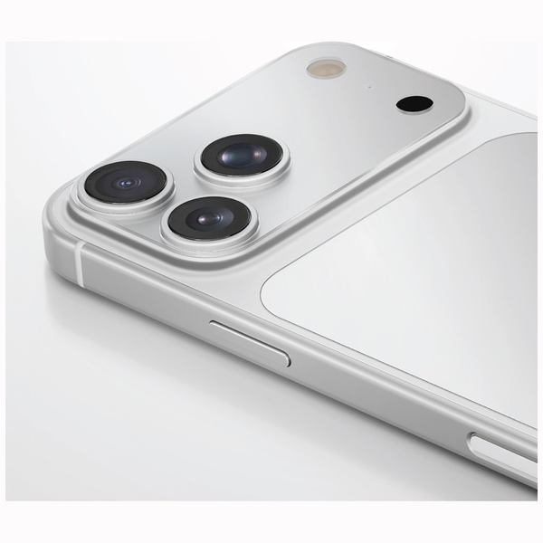 Ochrona modułu aparatu i tylnego panelu  UNIQ Optix Aeroshield+ Camera Module Protector do iPhone 17 Pro Max przezroczysty