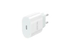JELLICO ładowarka sieciowa AK200 PD 20W 1xUSB-C + kabel USB-C - USB-C Biały