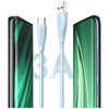 Kabel USAMS Green Series SJ714 18W 3A    USB-A do USB-C 1m różowy