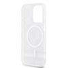 DKNY DKHMP14LHCPTSK iPhone 14 Pro6.1" czarny/black hardcase IML Checkered Mono Pattern & Printed Stripes MagSafe