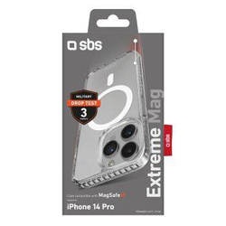 SBS - Cover extreme TEEXMAGIP1461P per iPhone 14 Pro - Trasparente