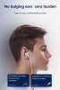 JELLICO wired earphones EP3A USB-C with microphone 1.2M White