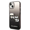 Karl Lagerfeld KLHCP14MTGKCK iPhone 14 Plus 6,7 "hardcase black / black Gradient Ikonik Karl &amp; Choupette
