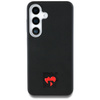 Etui DKNY Leather Heart of NY do Samsung Galaxy S25 czarny