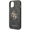 Guess GUHCP15S4GMGGR iPhone 15 / 14 / 13 6.1" szary/grey hardcase 4G Big Metal Logo