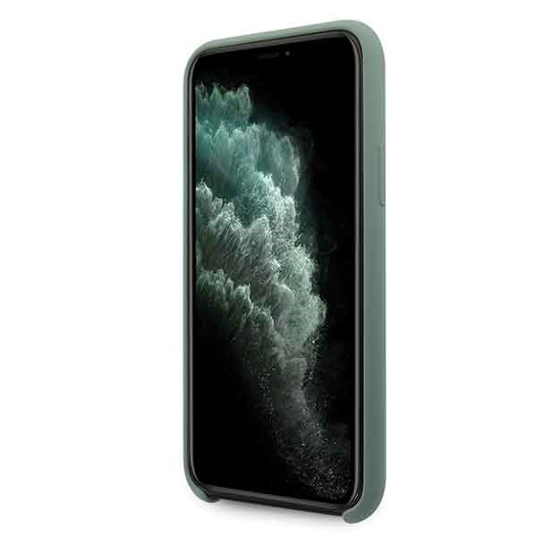 Guess GUHCN58LS4GKA iPhone 11 Prokhaki hard case Silicone 4G Tone On Tone