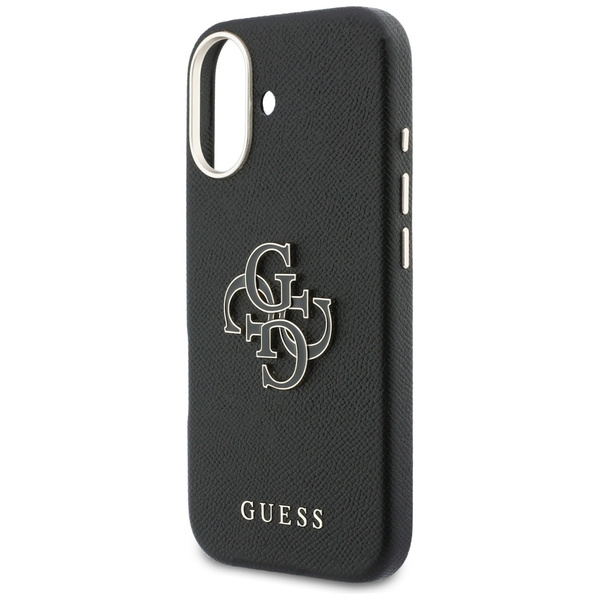 Etui Guess FW Resin Logo do iPhone 17    czarny