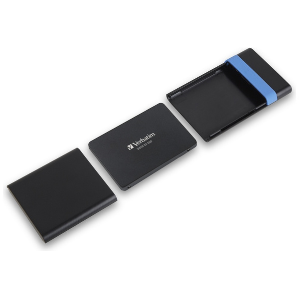 Obudowa metalowa na dysk Verbatim Store  n Go 2.5" USB 3.2 czarny 53106