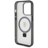 Etui Ferrari Ring Stand 2023 Collection MagSafe na iPhone 15 Pro - przezroczyste