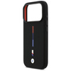 Etui BMW M Silicon Tricolor Line MagSafe do iPhone 17 Pro czarny