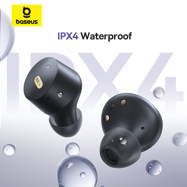 Baseus Bowie E18 Wireless TWS ENC IPX4 Earphones - Black