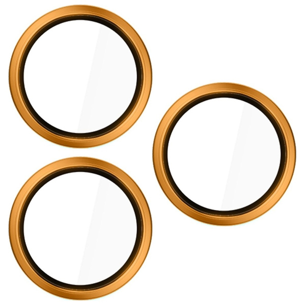 Ochrona na obiektyw aparatu 3MK HARDY    Lens Protection Pro do Apple iPhone 17 Pro / 17 Pro Max pomarańczowy