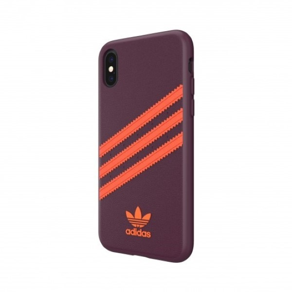 Adidas OR Moulded PU iPhone X/XSbordowo-pomarańczowy/maroon-orange 40561
