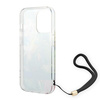Guess GUOHCP14XHFLSB iPhone 14 Pro Max6,7" niebieski/blue hardcase Flower Strap