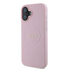 Guess GUHMP16MPGHSMMP iPhone 16 Plus6.7" różowy/pink hardcase Grained Ring MagSafe
