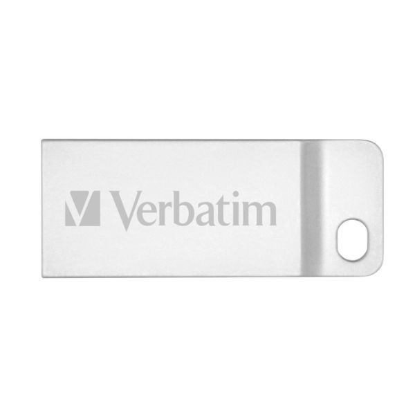 Verbatim Pendrive 64GB USB-A 2.0 MetalExecutive srebrny/silver 98750