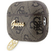 Guess GUAP2G4GSMW AirPods Pro / Pro 2 (2022/2023) cover brązowy/brown 4G Charm Collection
