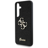 Etui Guess Fixed Glitter Big 4G Metal    Logo do Samsung Galaxy S25 czarny