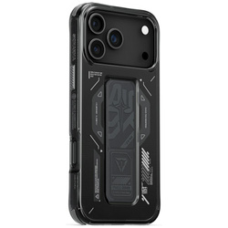 Etui Skinarma Helio do iPhone 17 Pro Max Magnetic Charging + Grip Stand grafitowy