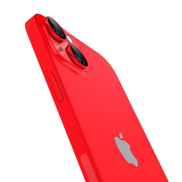 OSŁONA APARATU SPIGEN OPTIK.TR ”EZ FIT” CAMERA PROTECTOR 2-PACK IPHONE 14 / 14 PLUS RED