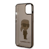 Etui Karl Lagerfeld Ikonik Karl na iPhone 14 Plus - czarne