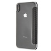 BMW BMTRBKI65PUCARTCBKiPhone XS Max  book czarny/black Carbon Tricolor Stripe