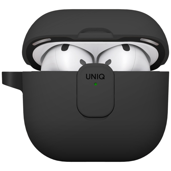 Etui UNIQ Clyde do AirPods 4 Lock Case   czarny