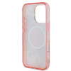 Guess GUHMP16XHFWBDCEP iPhone 16 Pro Max6.9" różowy/pink hardcase IML Flower & Tonal Circle MagSafe