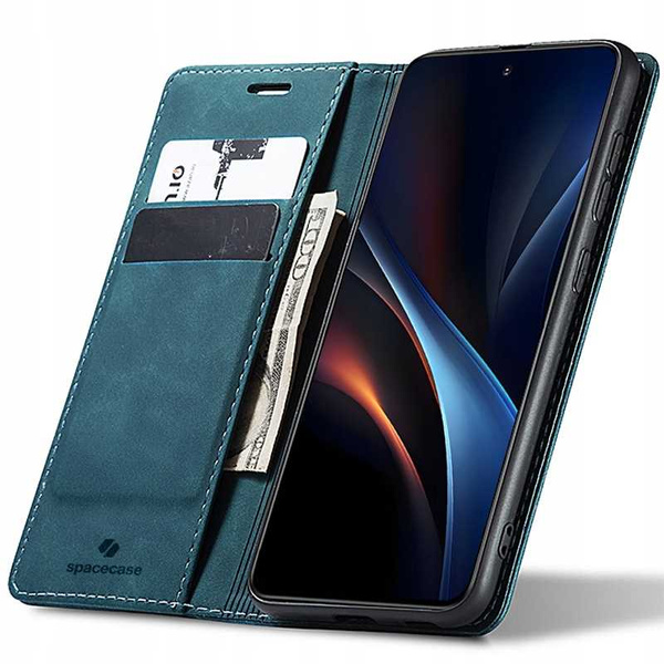 Spacecase Etui Wallet Galaxy S25+ blue