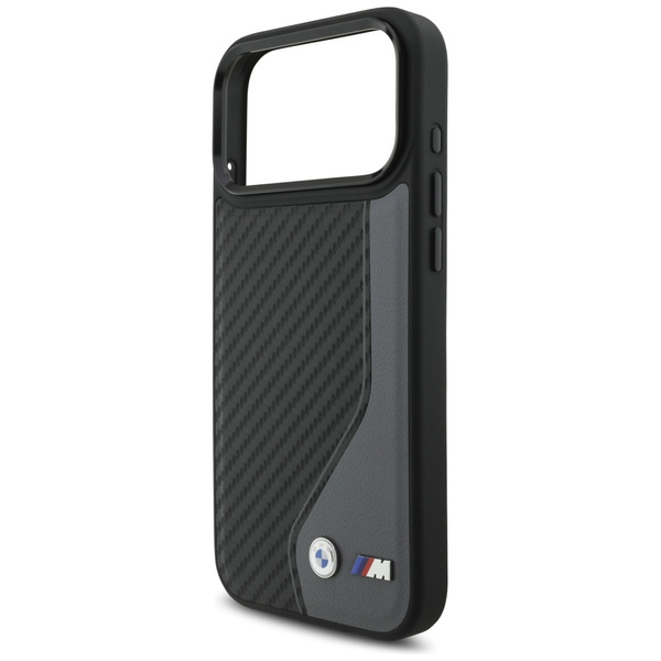 Etui BMW M Carbon Logo MagSafe do iPhone 17 Pro Max antracyt