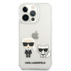 KARL LAGERFELD KLHCP13LCKTR IPHONE 13 PRO / 13 6.1 "HARDCASE TRANSPARENT KARL & CHUPETTE