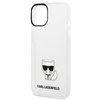 Etui Karl Lagerfeld Choupette Body na iPhone 14 Plus - przezroczyste