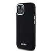 DKNY DKHMP15SSMCHLK iPhone 15 / 14 / 136.1" czarny/black hardcase Liquid Silicone Small Metal Logo MagSafe