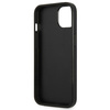 Guess GUHCP14SPSATLG iPhone 14 / 15 / 13 6.1" srebrny/silver hardcase SaffianoTriangle Logo