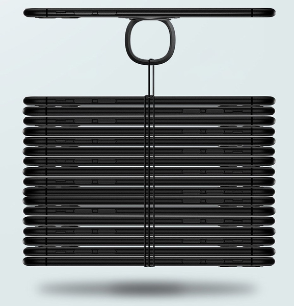 Baseus ultra-thin self-adhesive ring holder phone stand gray (SUYB-0A)