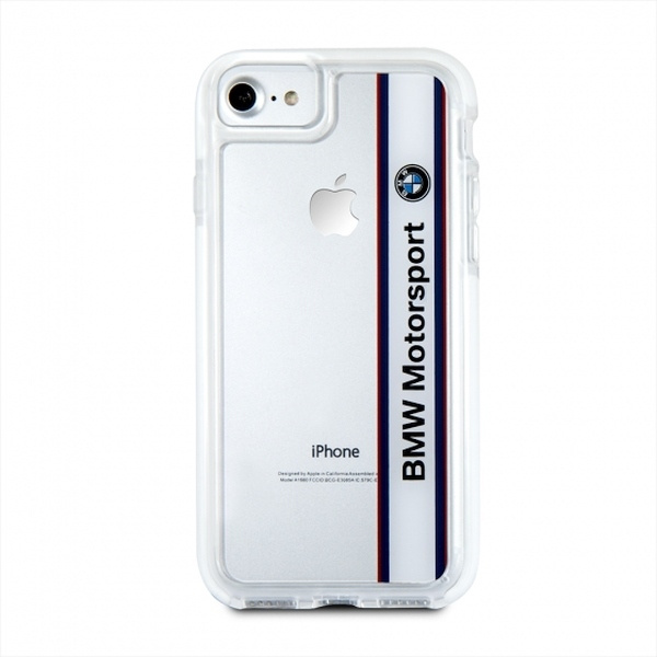 Etui hardcase BMW BMHCP7SPVWH iPhone 7 transparent white SHOCKPROOF