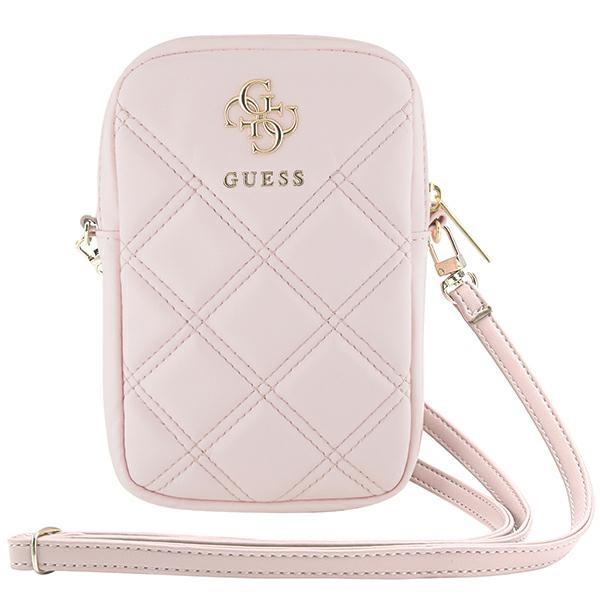 Guess Torebka GUWBZPSQSSGPróżowy/pink Zip Quilted 4G