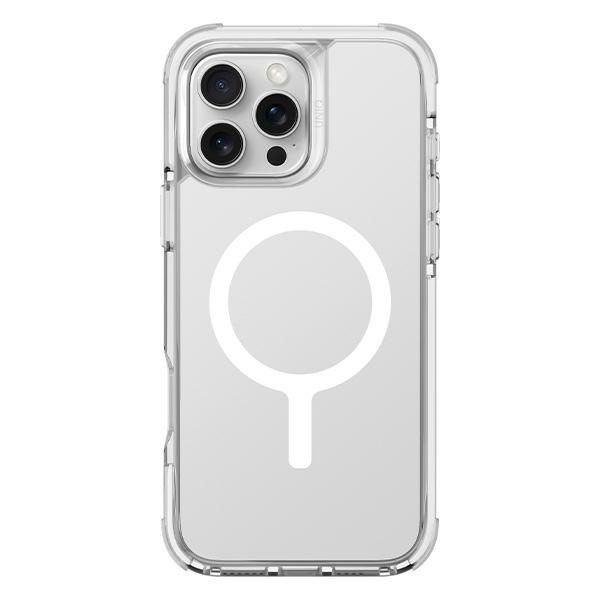UNIQ etui Combat Luminous iPhone 16 Pro 6.3" Magclick Charging biały/white