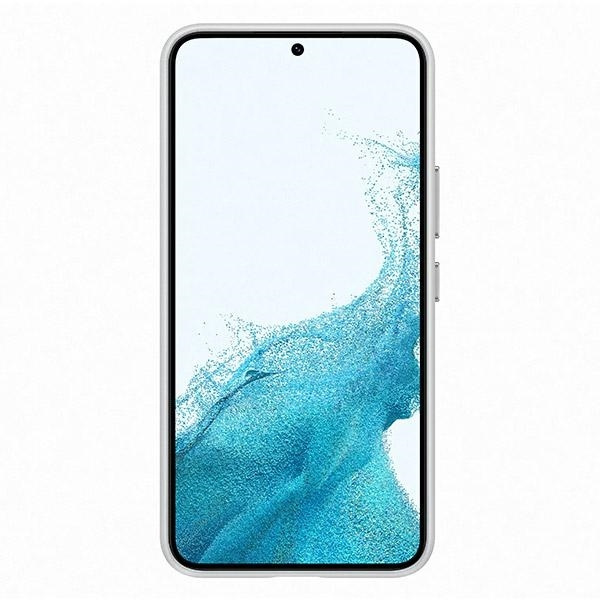 ETUI SAMSUNG LEATHER COVER GALAXY S22, JASNOSZARE