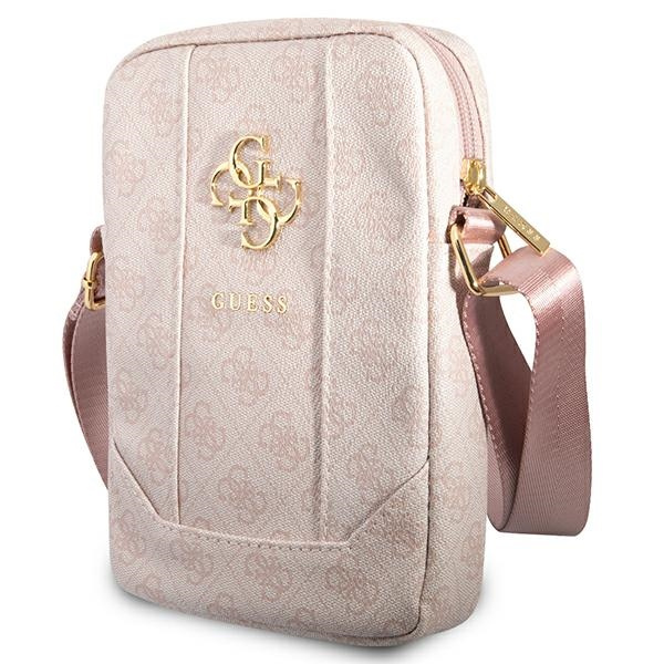 Guess Torba GUTB8G4GFPI 8" różowa/pink 4G Big Metal Logo