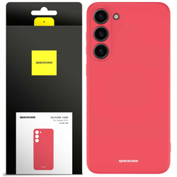 Spacecase Etui Silicone Case Galaxy S23+ red