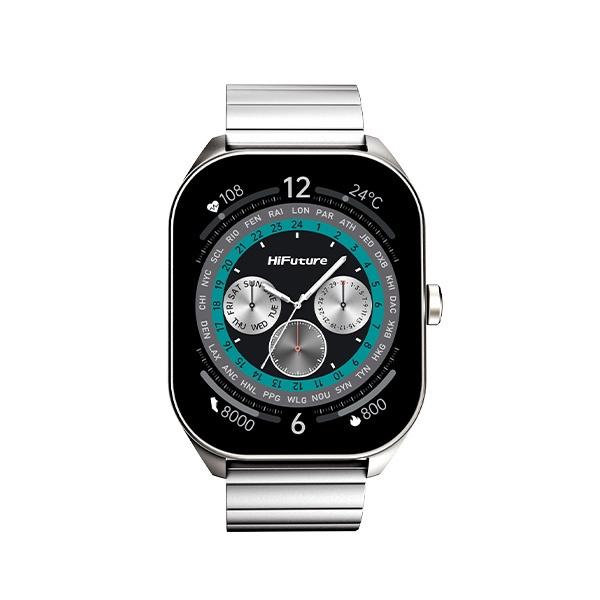 HiFuture smartwatch FutureFit APEX srebrny/silver (HSSW3SL)