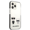 Karl Lagerfeld KLHCP13XTPEKCW iPhone 13 Pro Max 6.7" hardcase white/white Karl&amp;Choupette