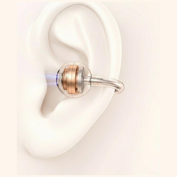 Słuchawki TWS USAMS R03 Echo Clip-on     Bluetooth 6.0 bezprzewodowe niebieski