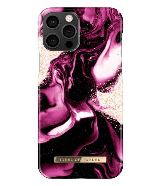 IDEAL OF SWEDEN IDFCAW 21-I2061-319 IPHONE 12/12 PRO CASE GOLDEN RUBY MARBLE