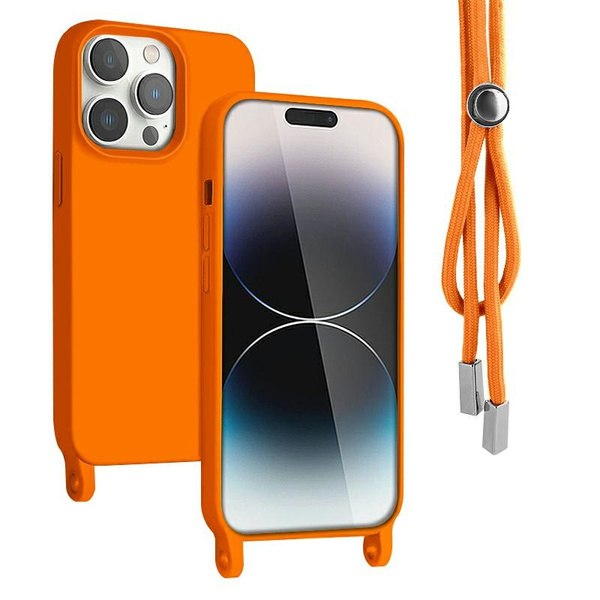 ROPE CASE IPHONE 15 PRO MAX 6,7" ORANGE