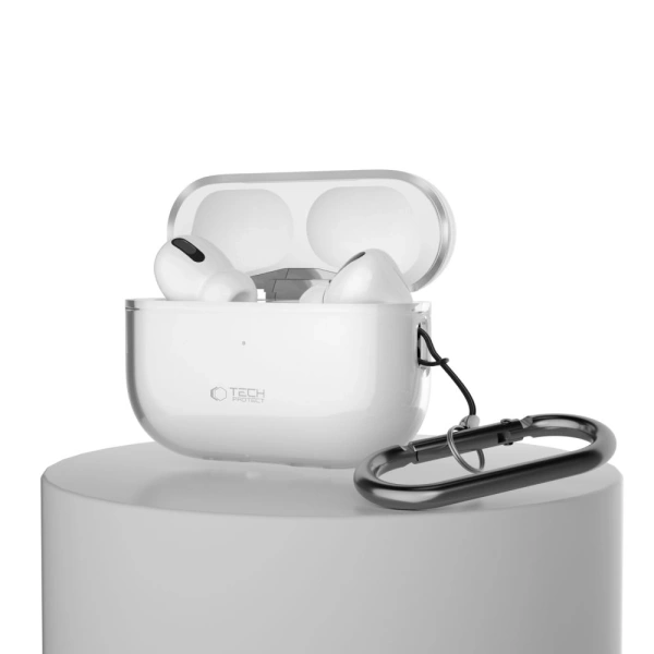 Etui Tech-Protect FlexAir na Apple AirPods Pro 1 / 2 - przezroczyste